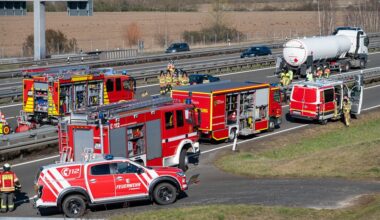 Tödlicher Unfall auf A38 bei Leipzig - Autobahn wieder frei