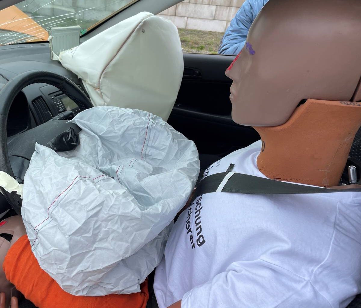 Wildunfall-Crashtest in Wolbeck - Antenne Münster