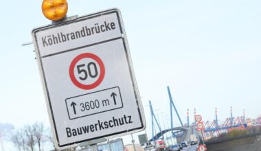 Tempo 50 auf maroder Köhlbrandbrücke ab Samstag