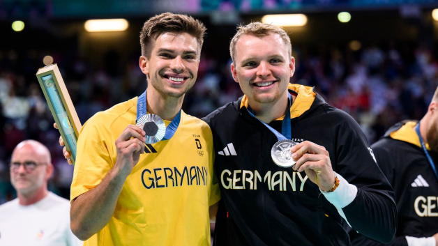 Die Nationalspieler Renars Uscins und Justus Fischer sind die Gesichter des Aufschwungs bei der TSV Hannover-Burgdorf.