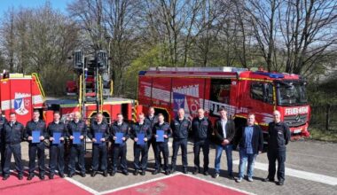 Feuerwehr begrüßt Nachwuchskräfte - Radio Oberhausen