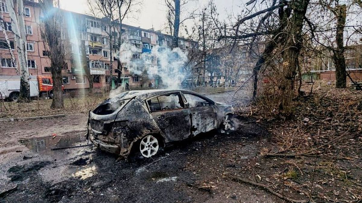 Russland greift Kiew an – Explosionen