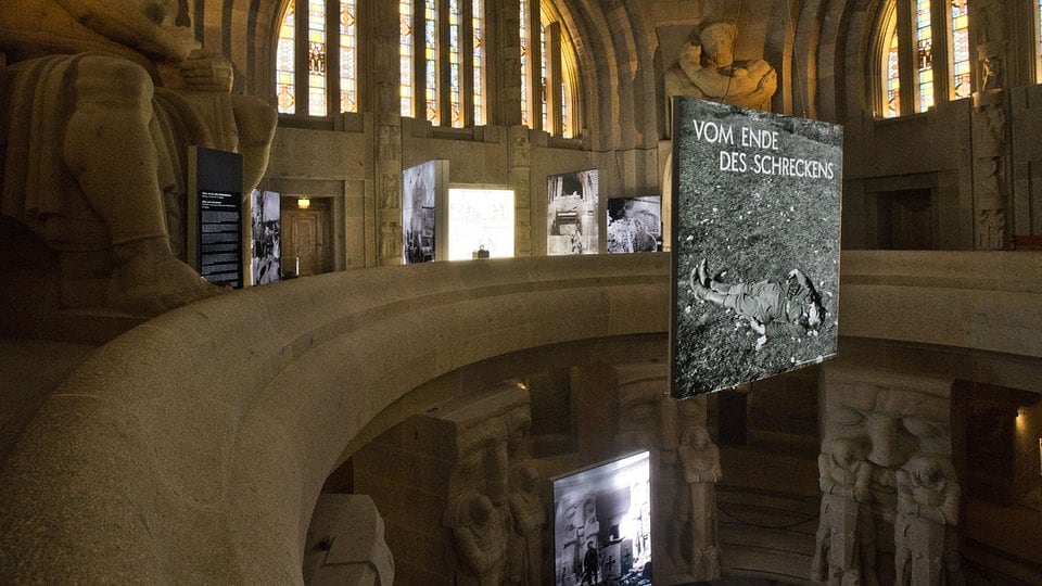 Völkerschlachtdenkmal Leipzig: Ausstellung zum letzten Kampfplatz im Zweiten Weltkrieg