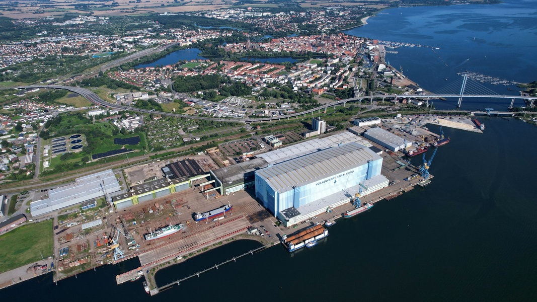 Volkswerftgelände Stralsund: Pläne für Schiffbau-Standort | NDR.de - Nachrichten
