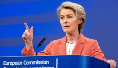 Wie reagiert die EU auf Trumps Zölle? Von der Leyen übt Kritik