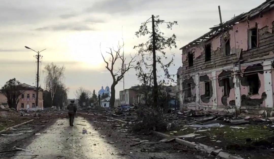 Ukrainischen Soldaten aus Kursk vertrieben