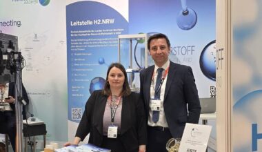 Auftritt des Wasserstoff Hub auf Hannover Messe