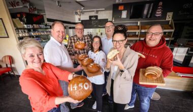 St.-Sebastianus-Schützenbruderschaft backt Brot zum Jubiläum