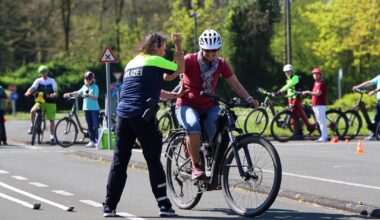 E-Bike Sicherheitstraining adfc Verkehrswacht Wuppertal