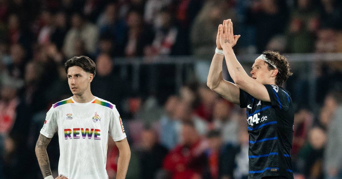 Fabian Reese schießt Hertha Berlin zum Sieg in Köln