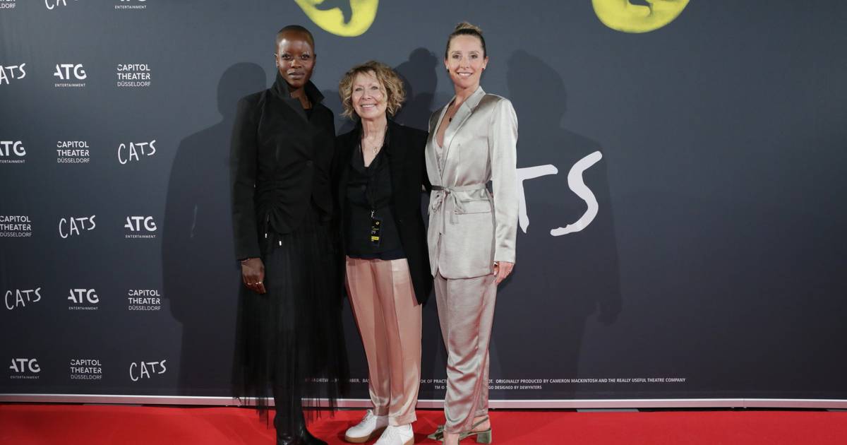 Promis bei der Premiere von Cats im Capitol-Theater