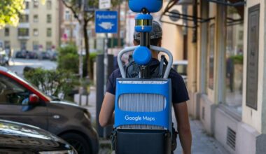 Apple Maps erfasst Fußgängerzonen mit Rücksäcken