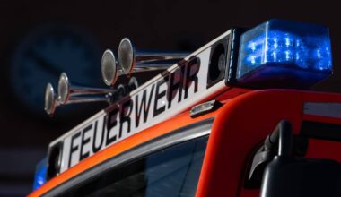 Feuer im Lagerraum des Supermarktes Zurheide