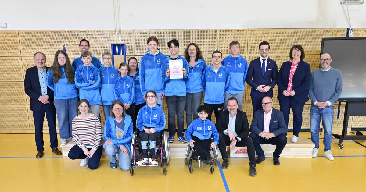 Förderschüler für Teilnahme an Sportwettbewerb geehrt