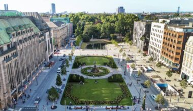 Der Corneliusplatz soll im Sommer autofrei werden