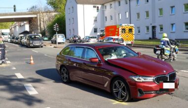 Schwerer Verkehrsunfall in Wuppertal