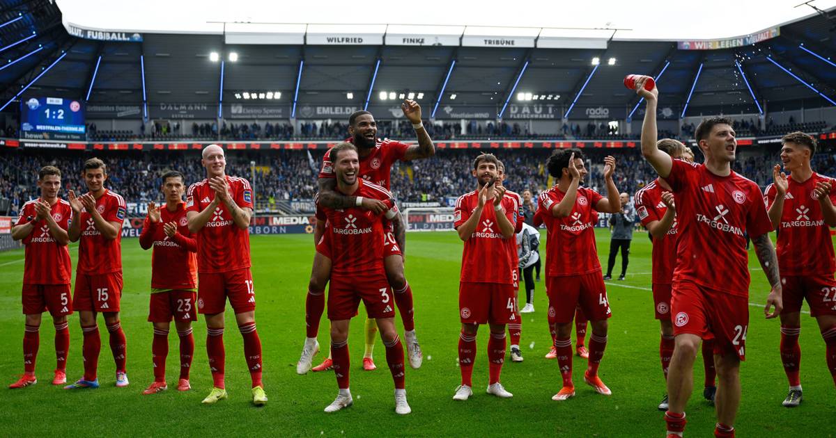 Fortuna Düsseldorf: F95 mit 2:1 gegen SC Paderborn 07