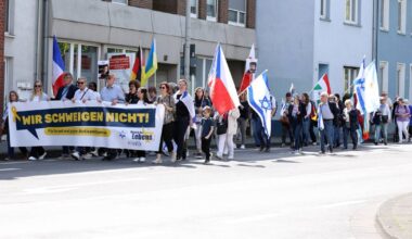 „Marsch des Lebens“ in Rheydt gegen Antisemitismus