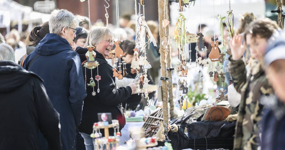 Viel Kreativität auf dem Ostermarkt in Eller
