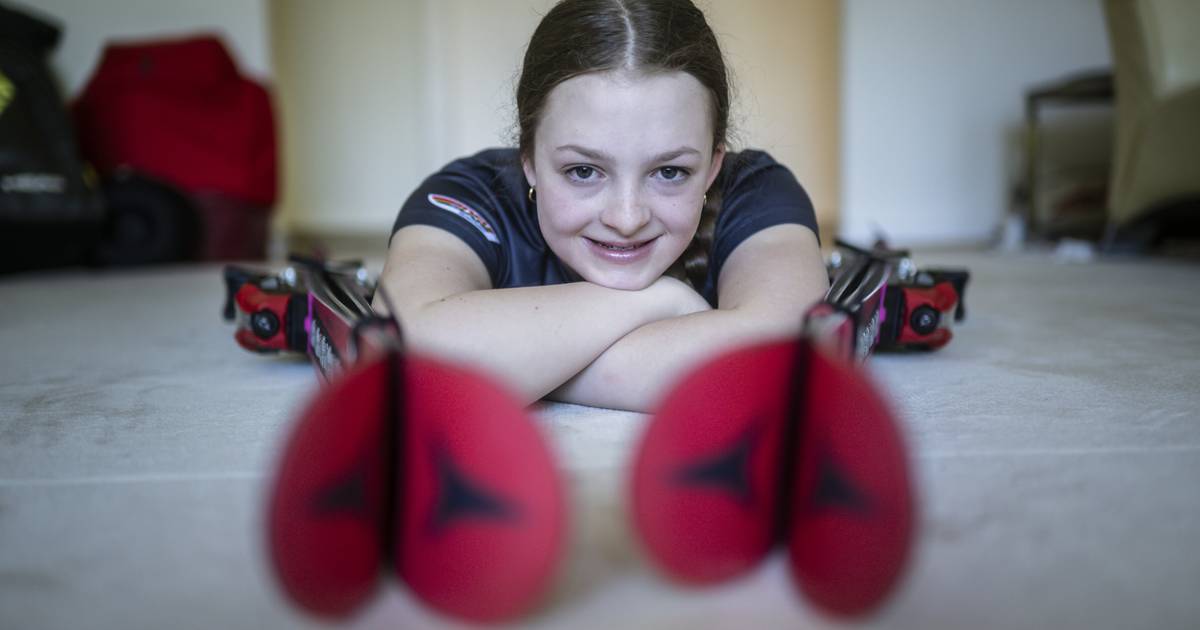 Düsseldorf: Liv Milla Strugala - das Ski-Talent aus Rath