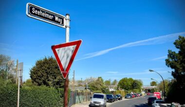 Seeheimer Weg wird für ein halbes Jahr zur Baustelle 
