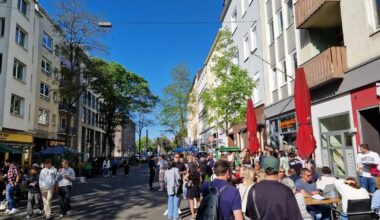 Lorettostraße in Düsseldorf: Straßenfest ohne Musik