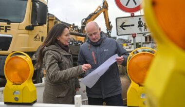 Moers: Baustellenfrust in Asberg - Sperrungen und ein mögliches Ende der Arbeiten