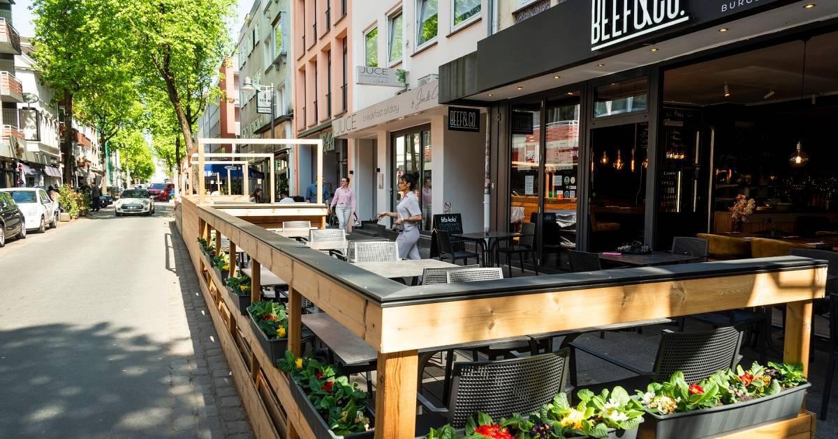 Mehr Schutz für Gäste auf Terrassen im Wuppertaler Luisenviertel