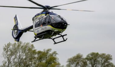 So oft kreiste der Polizeihubschrauber 2024 über Wuppertal, Remscheid und Solingen