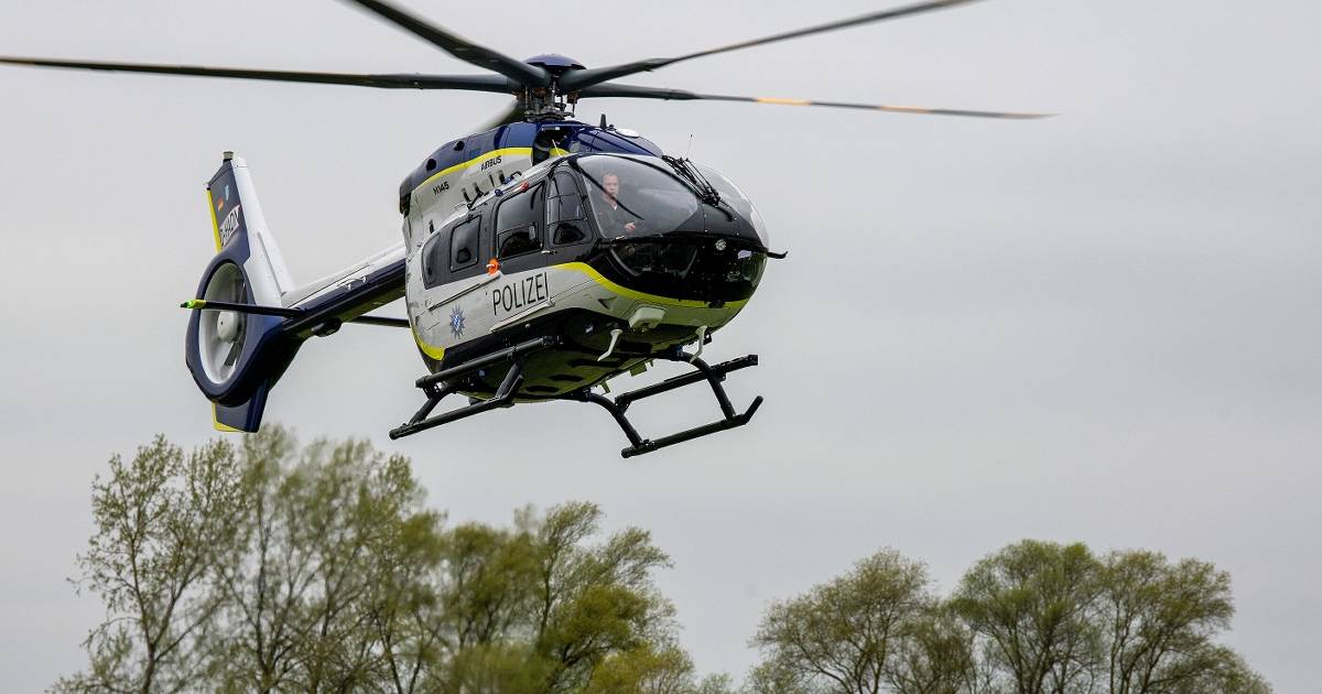So oft kreiste der Polizeihubschrauber 2024 über Wuppertal, Remscheid und Solingen