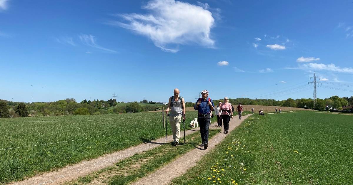 Mehr als 40 Teilnehmer bei WZ-Wanderung durch Felder und Wälder im Wuppertaler Westen 