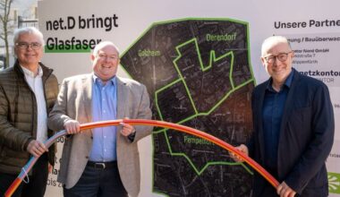 Glasfaserausbau für Pempelfort, Derendorf und Golzheim