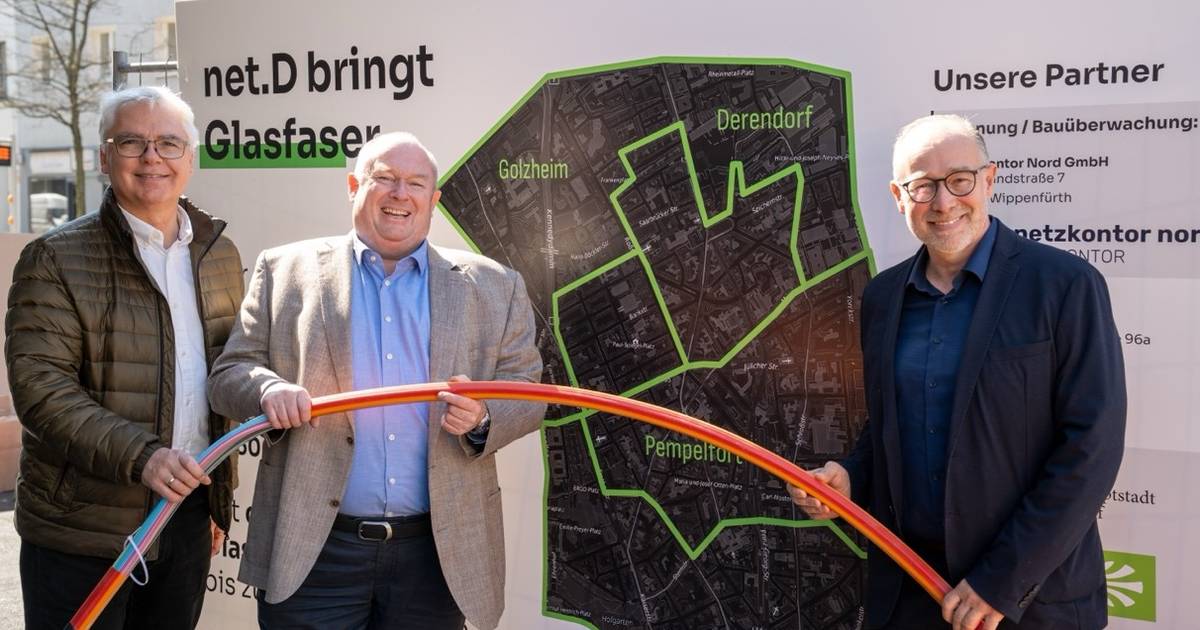 Glasfaserausbau für Pempelfort, Derendorf und Golzheim