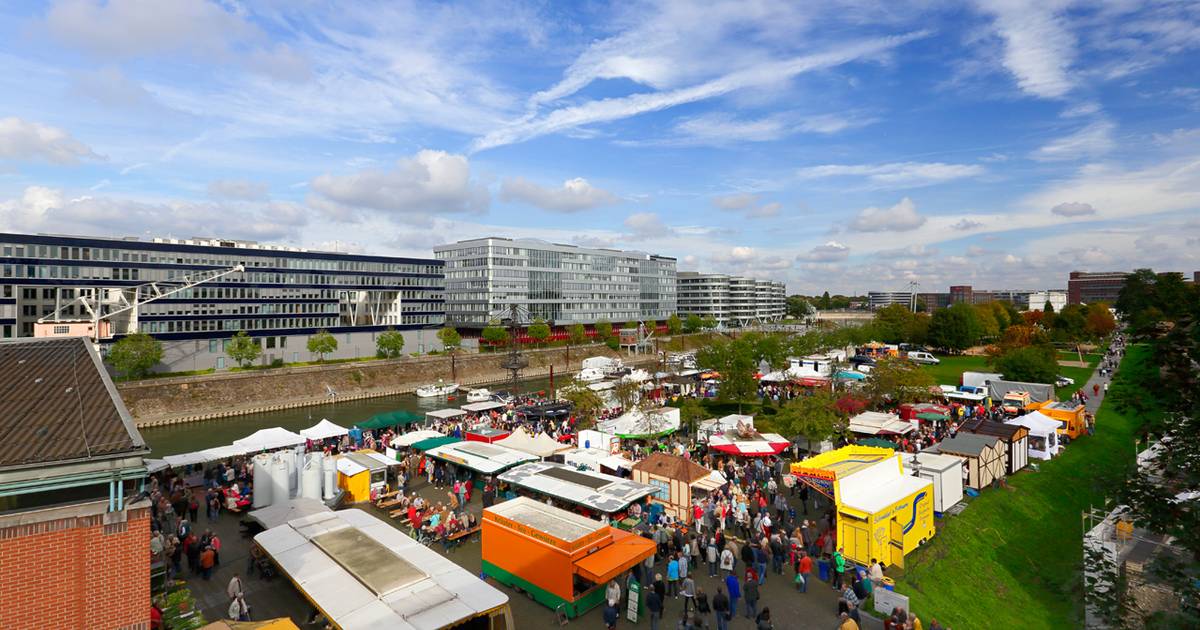 Duisburger Innenhafen: Marina-Markt startet am Ostersonntag