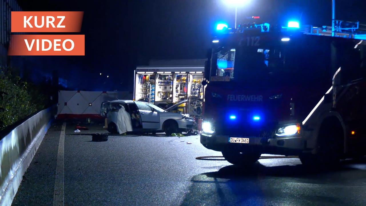 Nordrhein-Westfalen: Tödlicher Unfall auf A59 bei Duisburg - Strecke wieder frei