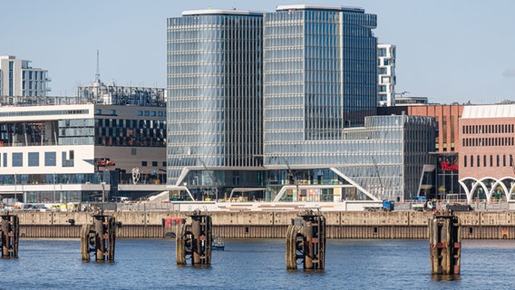 Außenansicht des Westfield-Einkaufszentrums in der Hamburger Hafencity. © picture alliance Foto: Markus Scholz