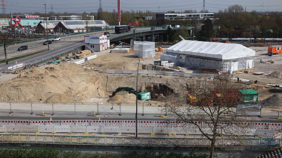 Entwarnung in Harburg: Objekt im Boden an der ZOB-Baustelle harmlos | NDR.de - Nachrichten