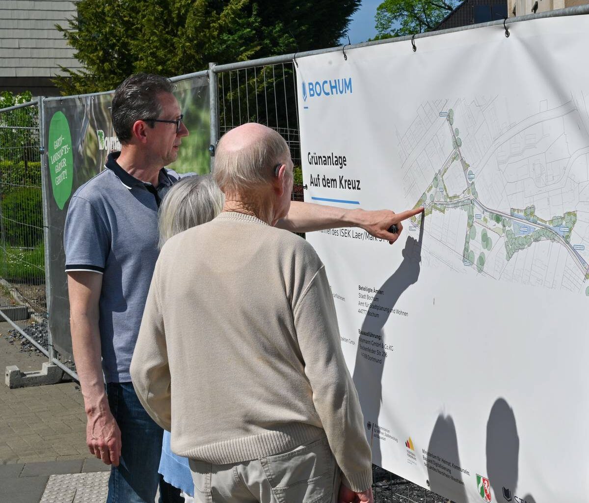 Grünanlage in Bochum-Laer wird saniert