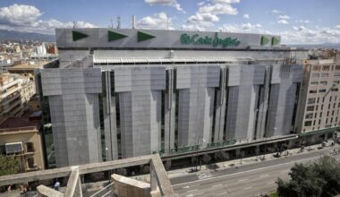 Das Kaufhaus El Corte Inglés an den Avenidas in Palma.