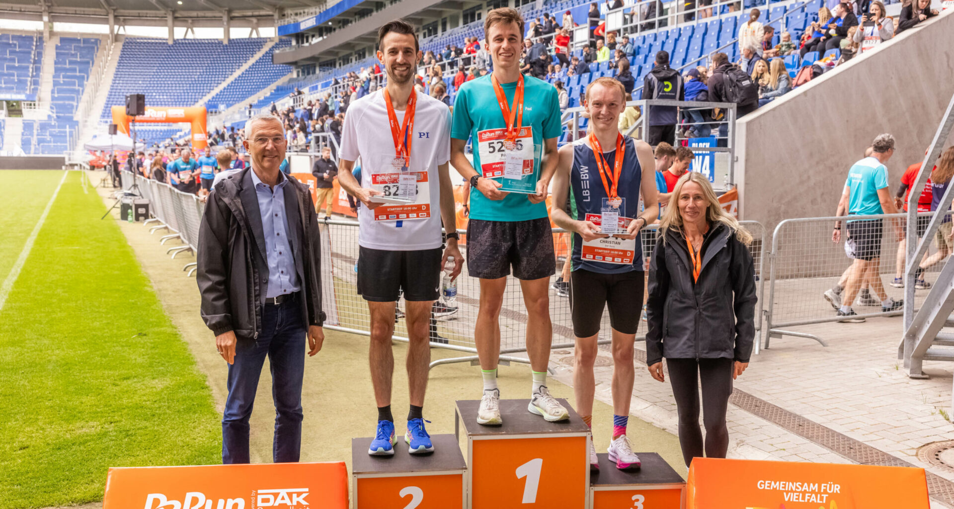Rekord-Stimmung beim B2Run in Karlsruhe