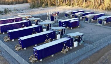 Erster Neoen Batteriespeicher in Deutschland