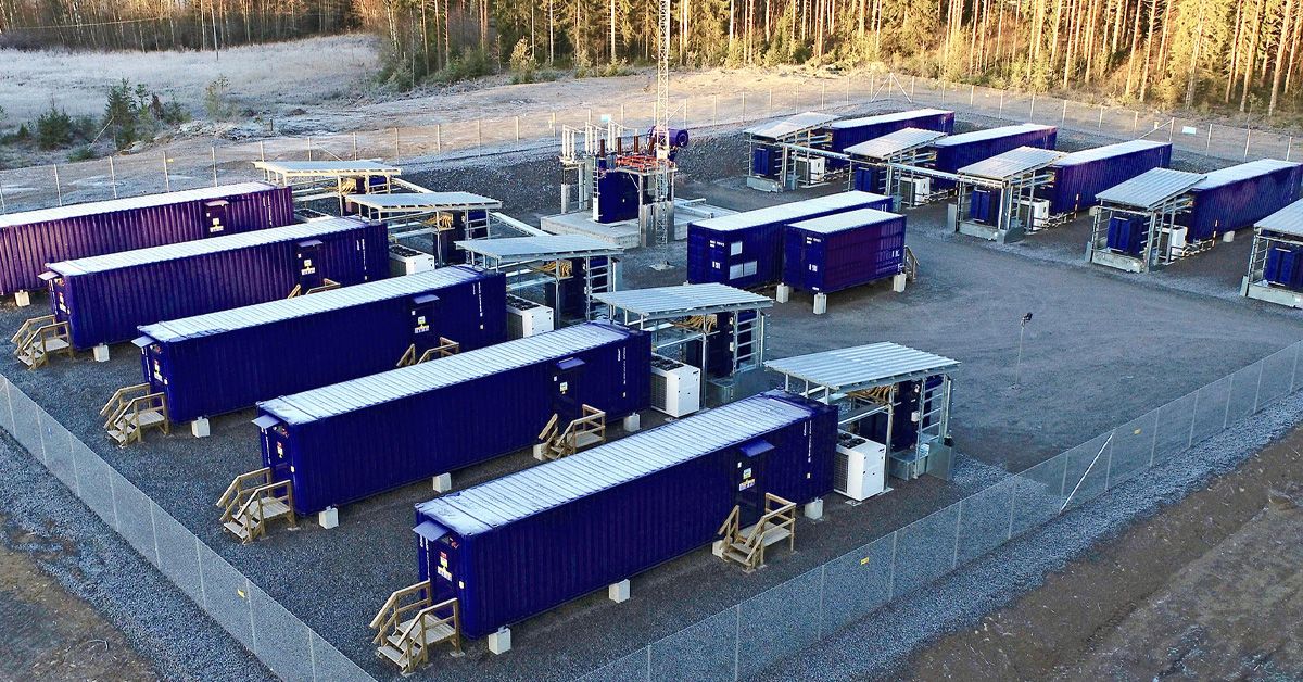 Erster Neoen Batteriespeicher in Deutschland