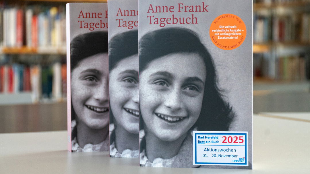 Bad Hersfeld liest ein Buch: "Das Tagebuch der Anne Frank" im Mittelpunkt