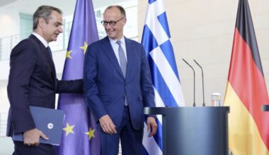 Mitsotakis in Berlin: Enge Beziehungen, aber ungelöste Migrationsfragen