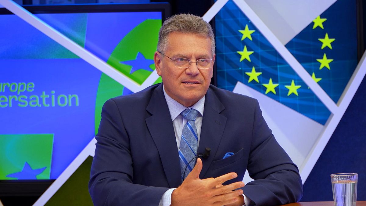 „Ich hoffe, die britische Öffentlichkeit erkennt, wie praktisch das Abkommen ist“, sagt Šefčovič