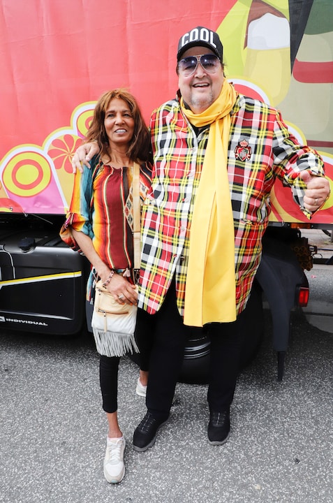 Nadja Abd el Farrag und Andreas Ellermann bei Naddels letztem öffentlichen Auftritt