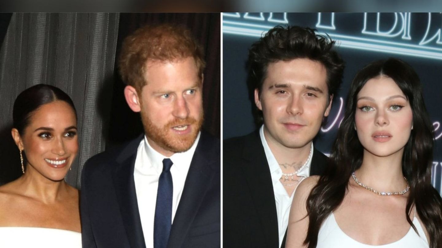 Prinz Harry und Herzogin Meghan: Beckham-Sohn zu Gast in Montecito