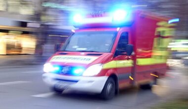 Unfall in München: Fußgänger erleidet schwere Kopfverletzungen