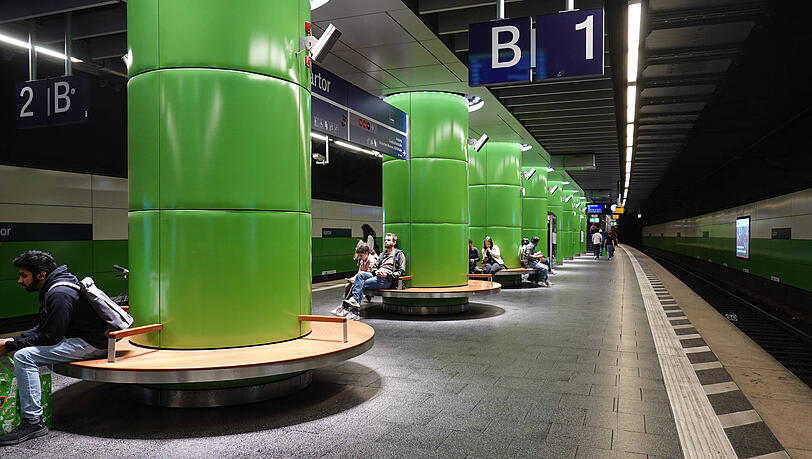 Der S-Bahnhof am Isartor. Von Freitag, 9. Mai (22.20 Uhr) bis Montag, 12. Mai (4.40 Uhr) ist unter anderem hier kein Zugverkehr möglich.