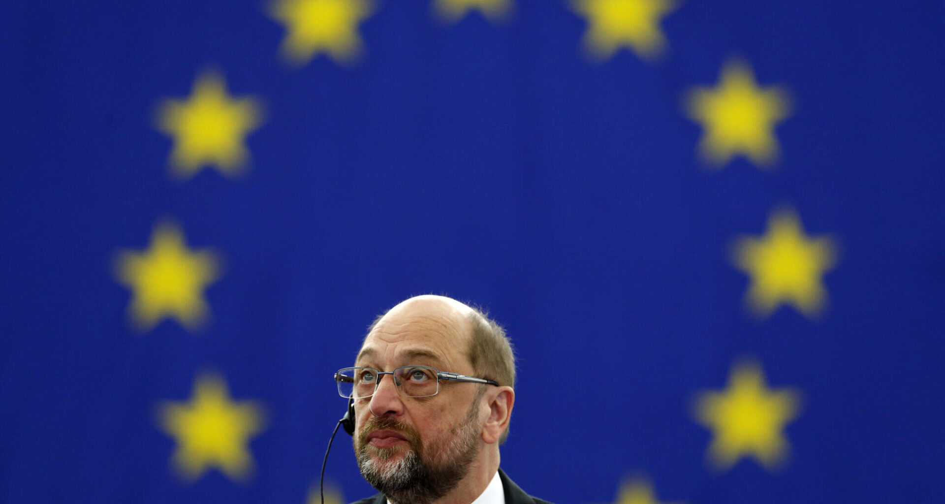 Ex-Parlamentspräsident Martin Schulz diskutiert in Chemnitz